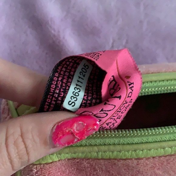 Green and pink juicy couture barrel bag - Picture 8 of 10